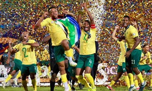 South Africa's Amajita made history by lifting AFCON U/20