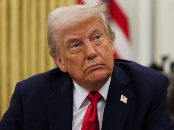 The United States president Donald Trump