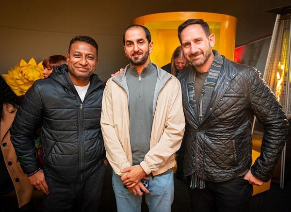 From left-to-right are McDonald's South Africa Chief Marketing Officer Daniel Padiachy, Al Jazira Enterprise Group CEO for the United Arab Emirates (UAE) and South Africa Mohammed Al Khaili and McDobald's South Africa CEO Greg Solomon
