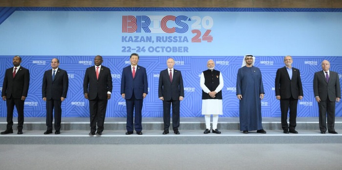 The show of force, and of course strong unity are BRICS leaders led by Russian President Vladimir Putin and his Chinese counterpart President Xi Jinping
