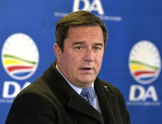 Democratic Alliance (DA) leader John Steenhuisen