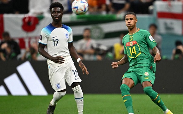 Senegal humiliates England 3-1 in an international football encounter at Forest Grounds