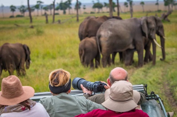 Tourists visit Mombasa, Kenya