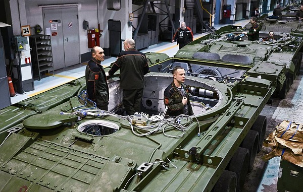 Russia's military armament plant
