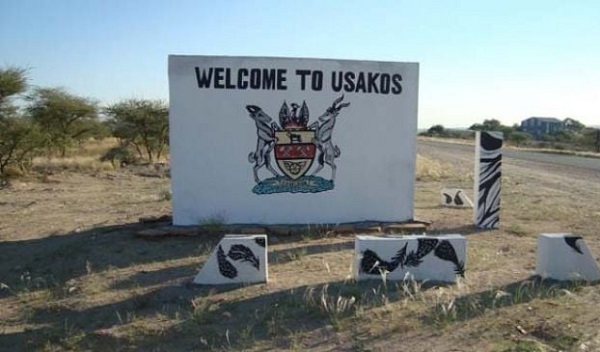 Usakos city, Namibia