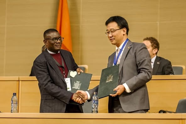 Representatives of ZESCO, PowerChina sign memorandum of understanding (MoU) for solar energy partnership